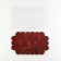 Cookie box, confectionery packaging with PVC lid, "roses", 10.5 x 21 x 3 cm