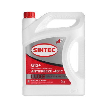 Sintec Luxe Antifreez Red G12+, 5 liters-3