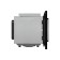 Microwave oven Hiberg VM 8505 b, built -in, 900 watts, 25 l, black color black