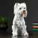 Piggy bank "West Heyland White Terrier" 31cm