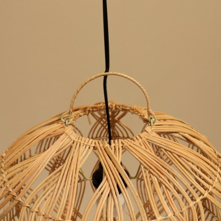 Ceiling Lamp from Rotan "Dawn" 1x120W, E27, 40x40x35 cm-3