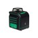 Laser Laser ADA Cube 2-360 Green Professional Edition, up to 20 m, 2 rays, 532 nm, ± 0.3 mm/m 77