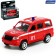 Metal machine "UAZ Patriot. Fire service ", inertia, 1:50