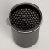 Sports shaker with a bowl for protein, black, 500 ml