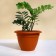 Flower pot, d = 30 cm, 7.5 l, plastic, brown