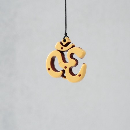 Wind Music Metal "Symbol OM" 5 tubes 60 cm-3