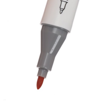 Meshu bilateral markers for sketching, 24 colors (pastel colors)-4
