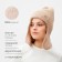 Minaku earflap, rr 56-58, cream color