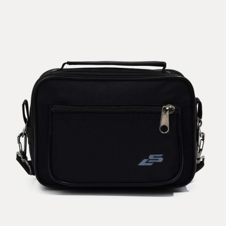 Male bag, luris, black color-1