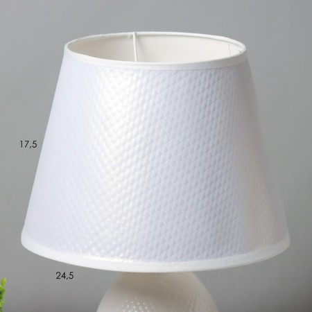 Parovarian table lamp 1x40W E27 white 23x23x34 cm Risalux-3