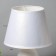 Parovarian table lamp 1x40W E27 white 23x23x34 cm Risalux