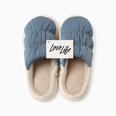 Male slippers, size 42-43, blue color-12