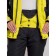 Ski jacket female, size 42, yellow color