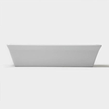 Baking form of heat -resistant ceramics Magistro White Gloss, 1.6 l, 27 × 17 × 6.3 cm-3