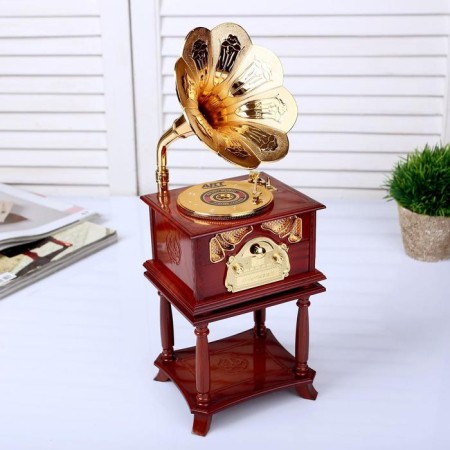 Musical box "Golden Paetephon" 34.5x10.5x13 cm
