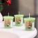 Aromatic candle "Apple with Cinnamon", an apple with cinnamon, a set of 5x4.5cm, 3 pcs
