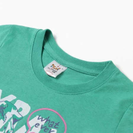 T -shirt for a boy, green color, height 128-1