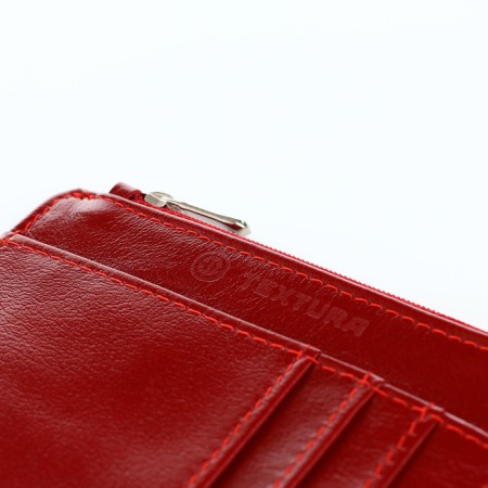 Busmaker leather, Textura, 8 cards, red color-8