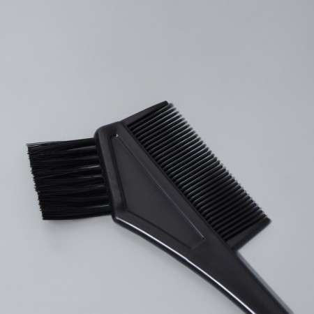 Combing comb, with hook, 21.5 × 6.2 cm, black color-1