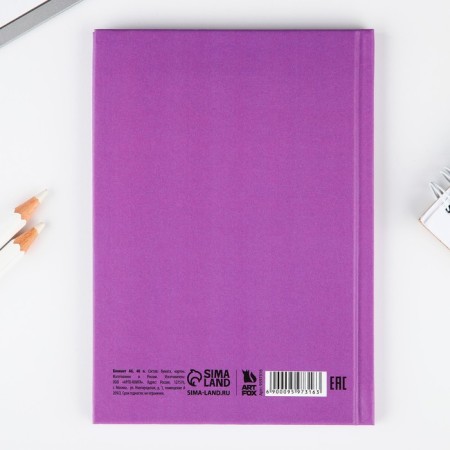 Notepad A6 in a solid cover, 40 sheets "Montrustrik"-4