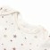 Body baby with short sleeve, white color/stars, height 68