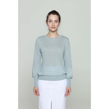 Female jumper, size XXL, color Light Blue