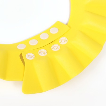Bathing visor, adjustable, yellow color-4