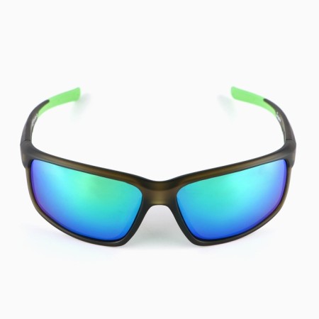 Polarization traces of Sequoia in a case, Grey with Green Revo lenses