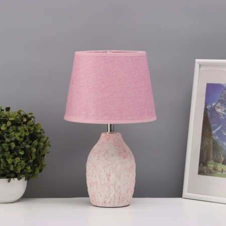 Table lamp "Cocoa" 1x40W E14 pink 20x20x34cm