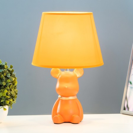 Table lamp "Bear" E14 40W orange 22.5x22.5x33.5 cm Risalux-1