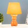 Table lamp "Bear" E14 40W orange 22.5x22.5x33.5 cm Risalux