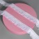 Decorative braid "Furger", 35 mm, 10 ± 1 m, white color