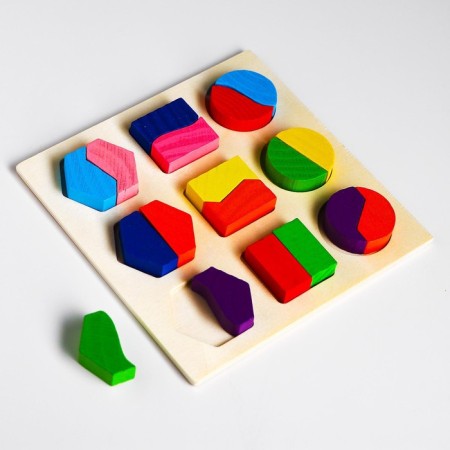 Puzzle "Logic figures", set of 3 pcs.-2