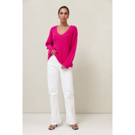 Pulover female Eliseeva Olesya, size l, pink color-3