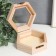 Board for painting a polyhedron with a glass insert 10x9x4.5 cm