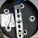 Svetogor chandelier "Game" 5x60W E27 Black 66x66x24cm