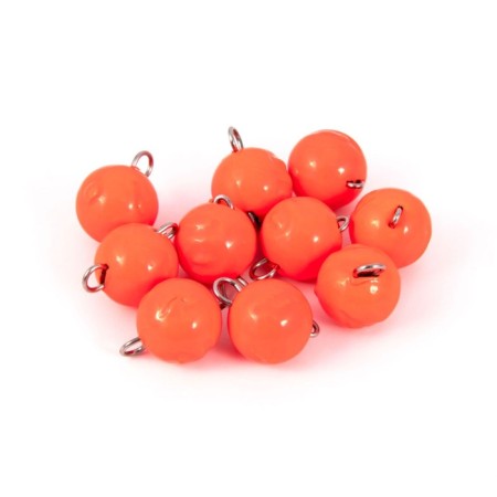 Cargo Cheburashka painted collapsible Yaman 10 pcs., 10 g, orange