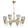 Ella chandelier, size 78x101x78 cm, 320W 8xe14