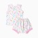 Kit (T -shirt, panties on the diaper) children, white/owls, height 74 cm