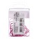 Minker Office Color Globus "Heart", 28 mm, 12 pieces, pink, Eurobox
