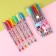 A set of gel pens with sparkles, 6 colors, unicorn, Minnie Mouse
