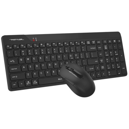 Keyboard + Mouse A4Tech FSTYLER FG2300 Air2 Claw: Black Mouse: Black USB Wireless Slim 10799900-2