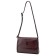 Messenger bag, valve department, burgundy color 21x26x7cm