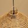 Ceiling Lamp from Rotan "Kint" 1x120W, E27, 40x40x32 cm