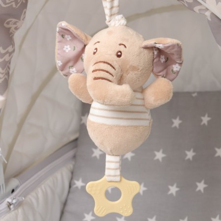 The suspension is soft with the vibration "Elephant Nyash", a tear, on a crib, stroller, crumb I-1