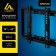 Kronstein Luazon Kron-68, for TV, fixed, 14-42 ", 25 mm from the wall, black