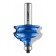 Clester's chum bison 28715-44.5, curly No. 4, shank d = 12 mm, 44.5 x 28 mm