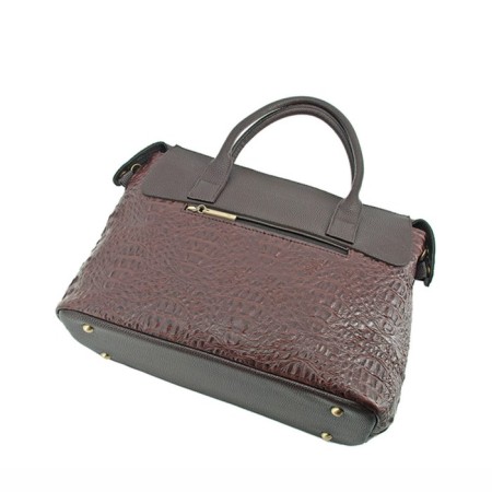 Women's bag (B2615-01111) Artificial leather, brown, 1x210x33 cm-1