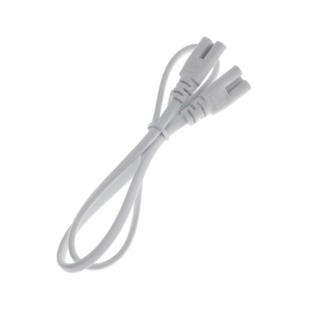 Wire for connecting lamps for plants ULI-P Uniel, 50 cm, 3 contacts, white