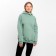 Huds with a hood is launched, olive color, size 46